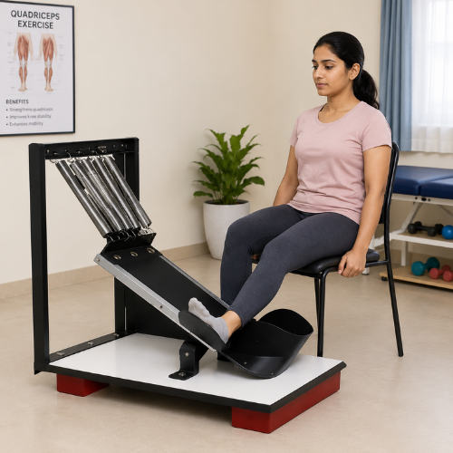 Quadriceps Table with Back Rest